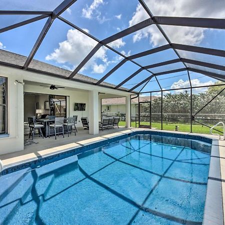 Modern Cape Coral Home Private Lanai And Pool! Exteriér fotografie