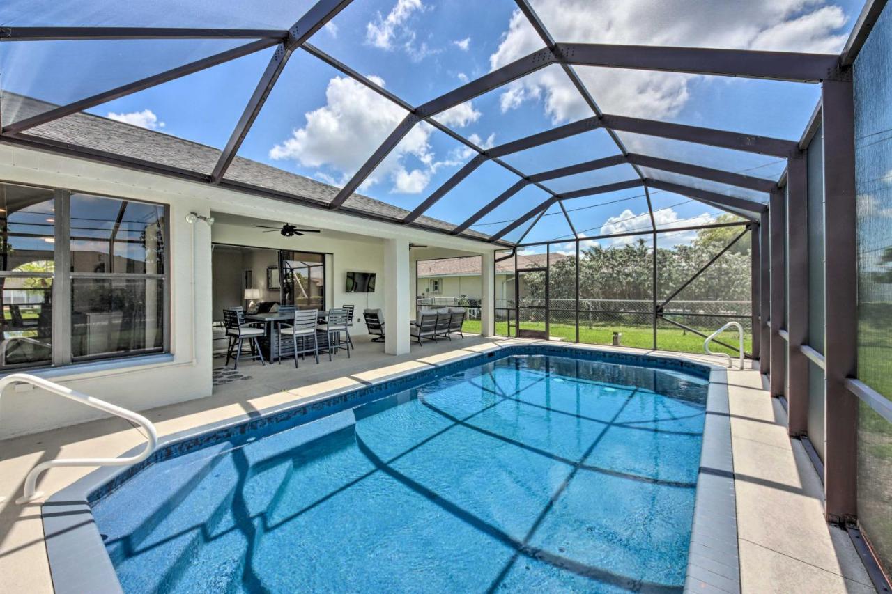 Modern Cape Coral Home Private Lanai And Pool! Exteriér fotografie