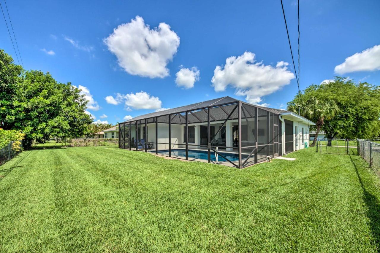 Modern Cape Coral Home Private Lanai And Pool! Exteriér fotografie